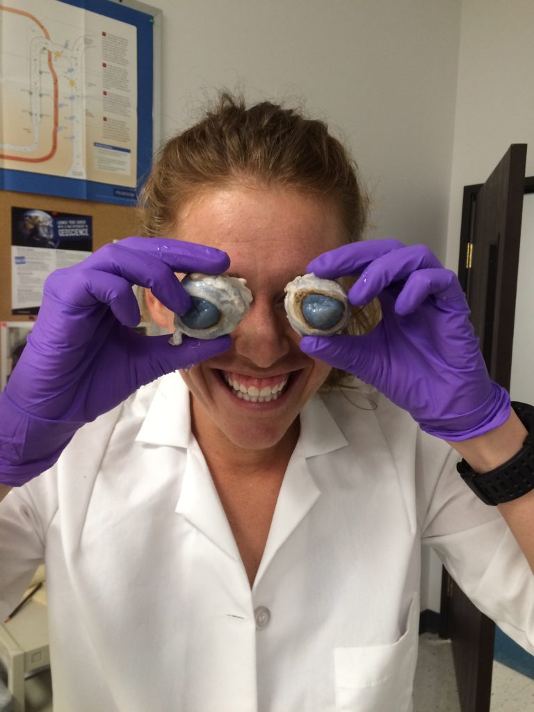 Hillary likes science and eyeballs