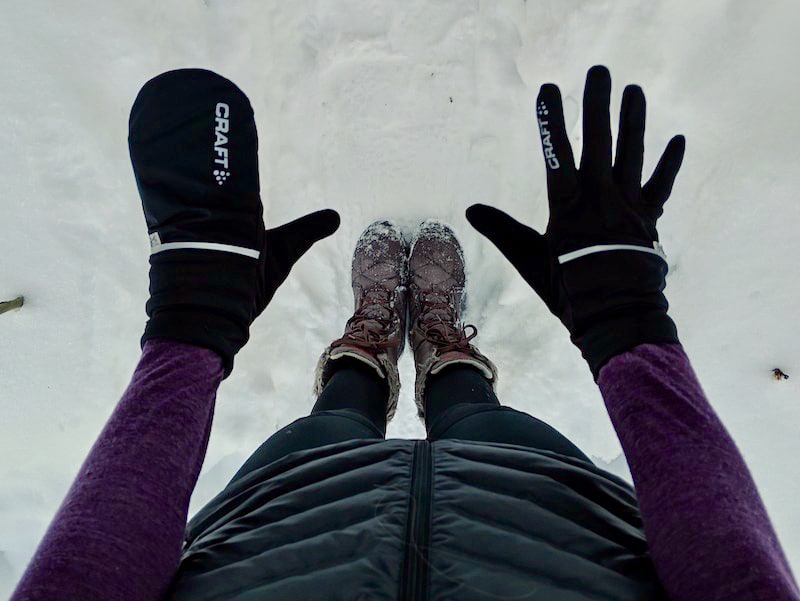 salomon fast wing winter glove